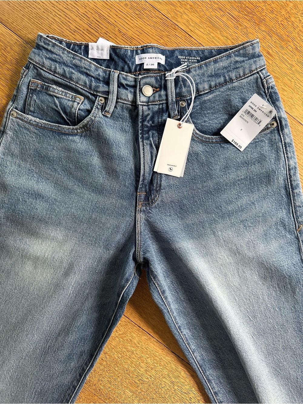 Good American Standard Ease Jeans Size 2 NWT - Picture 11 of 15